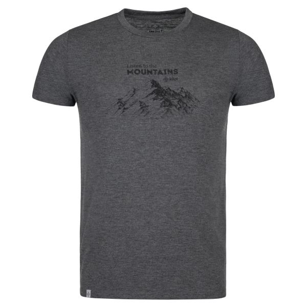 Pánske outdoorové tričko Kilpi GAROVE-M tmavo šedá