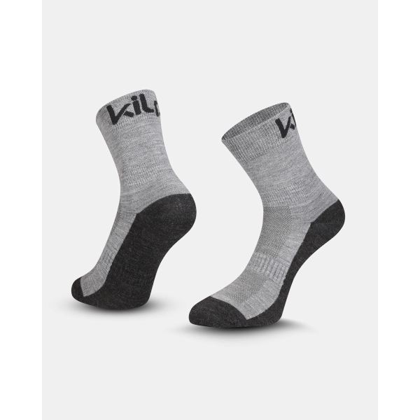Unisex outdoorové ponožky Kilpi LIRIN-U svetlo šedá