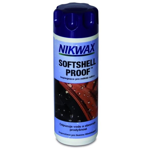 Nikwax SOFTSHELL PROOF - impregnácia na softhell odevy 300 ml