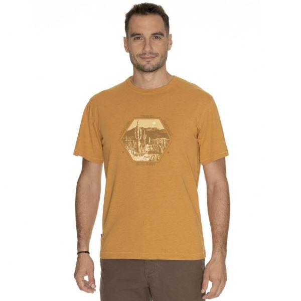 Pánske tričko BUSHMAN COLORADO žltá