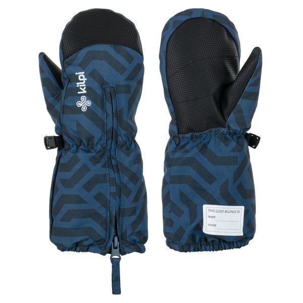 Detské lyžiarske palčiaky Kilpi PALMER-J tmavo modrá