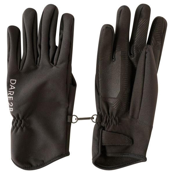 Unisex rukavice Dare2b PERTINENT II čierna