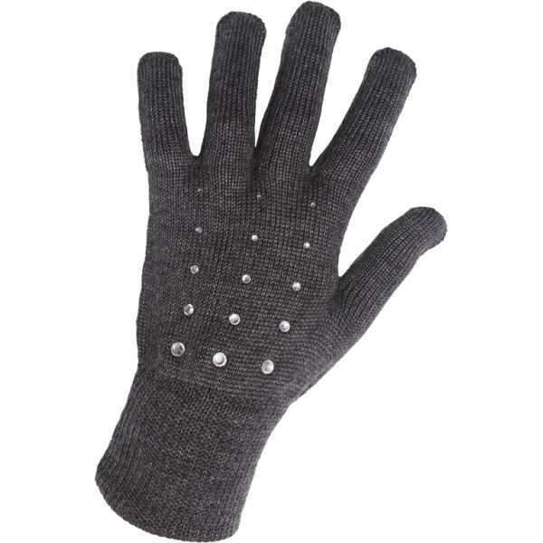 Dámske pletené rukavice Sherpa DONNA tmavo šedá