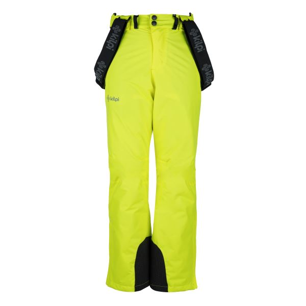 Detské lyžiarske nohavice Kilpi MIMAS-JB žltá