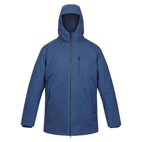 Pánsky zimný kabát Regatta YEWBANK II tmavo modrá