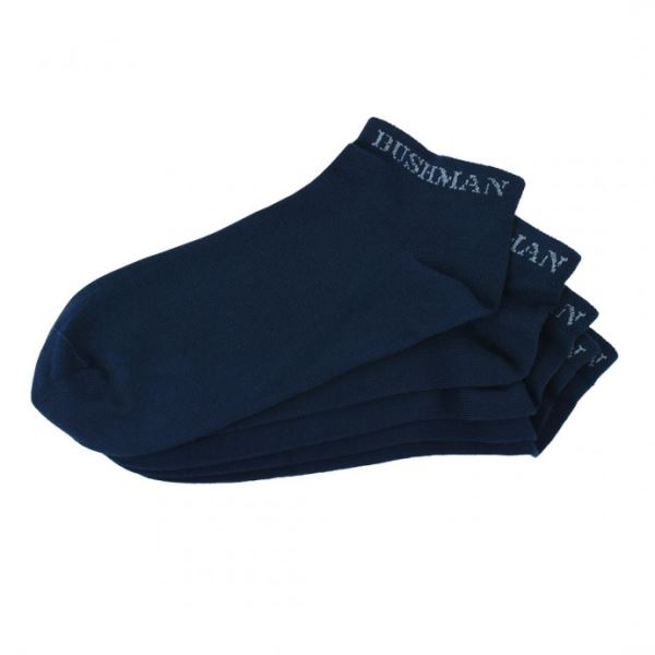 Unisex ponožky BUSHMAN FLAT Set 2,5 tmavo modrá