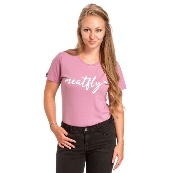Dámske tričko Meatfly Luna ružová