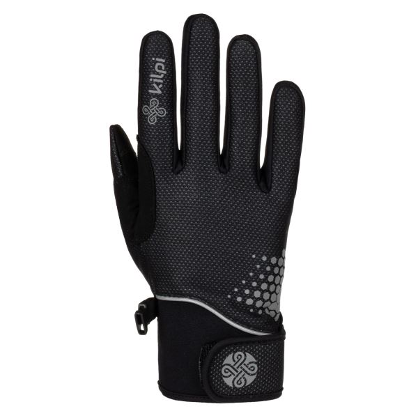 Unisex softshellové rukavice Kilpi NEDEL-U čierna