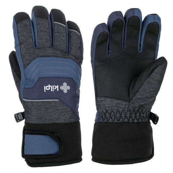Detské lyžiarske rukavice Kilpi SKIMI-J tmavo modrá