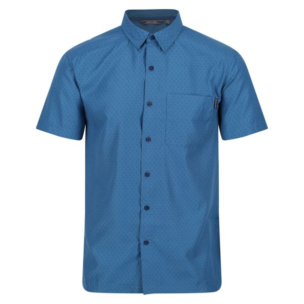 Pánska košeľa Regatta MINDANO VI modrá