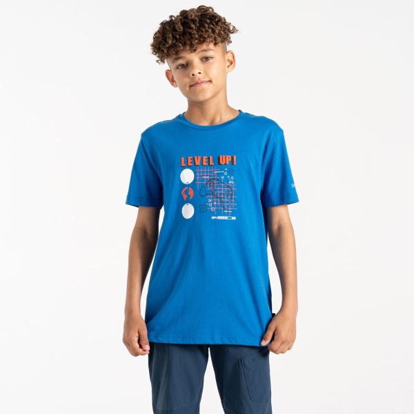 Detské tričko Dare2b TRAILBLAZER modrá