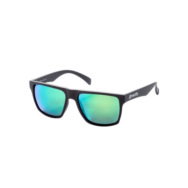 Slnečné okuliare Meatfly Trigger 2 S19 B čierna/zelená
