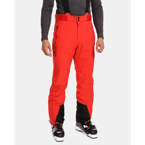 Pánske lyžiarske nohavice Kilpi RAVEL-M červená