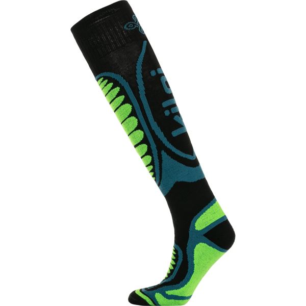 Lyžiarske ponožky Kilpi ANXO-U zelená