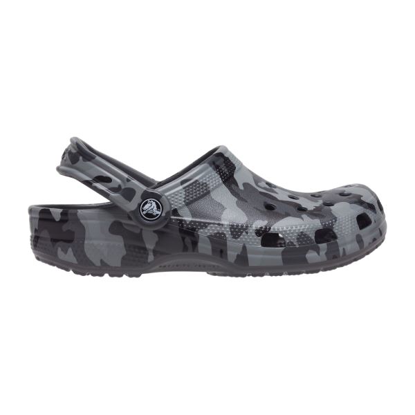 Pánske topánky Crocs CLASSIC CAMO šedá