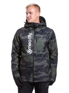 Pánska SNB & SKI bunda Meatfly Manifold čierna camo Pánska SNB & SKI bunda Meatfly Manifold čierna camo