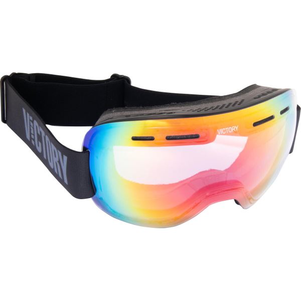 Unisex lyžiarske okuliare Victory SPV 615F čierna
