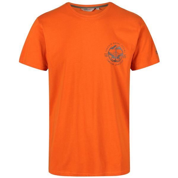 Pánske tričko Regatta CLINE III oranžová