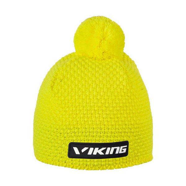 Unisex merino zimná čiapka Viking BERG žltá UNI