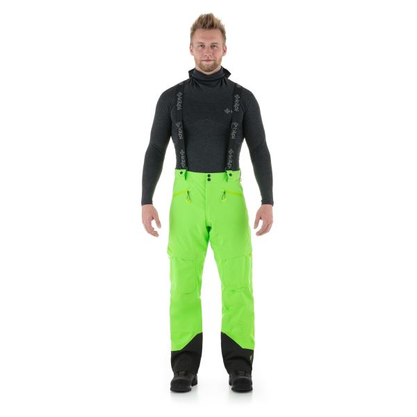 Pánske 3 vrstvové technické nohavice Kilpi LAZZARO-M zelená