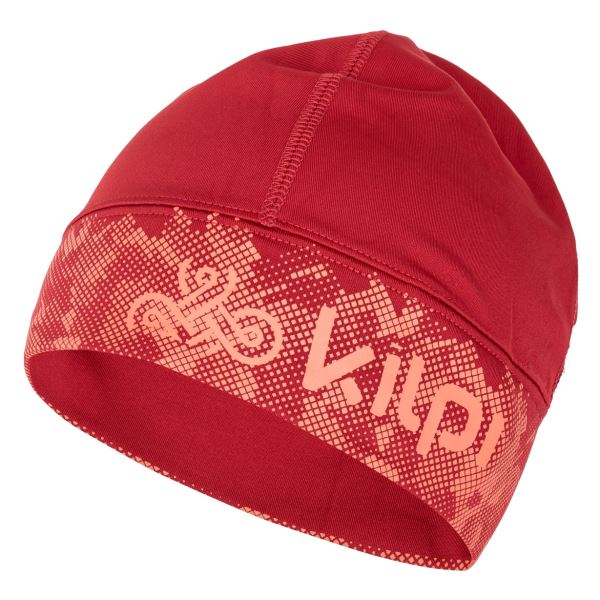Bežecká čiapky Kilpi TAIL-U tmavo červená