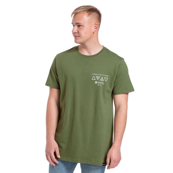 Pánske tričko Meatfly Elements zelená