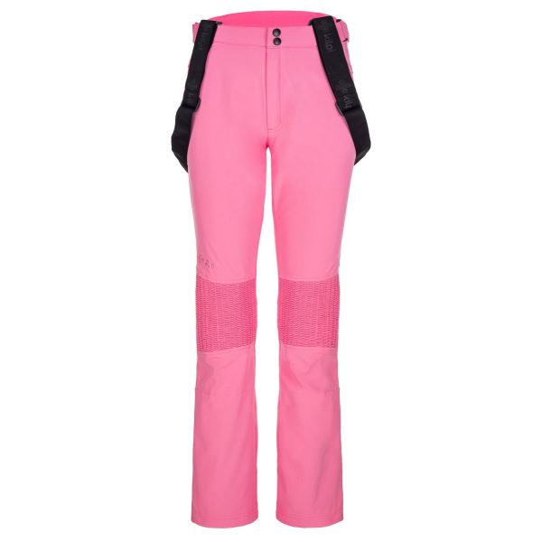 Dámske softshellové lyžiarske nohavice Kilpi DIONE-W ružová