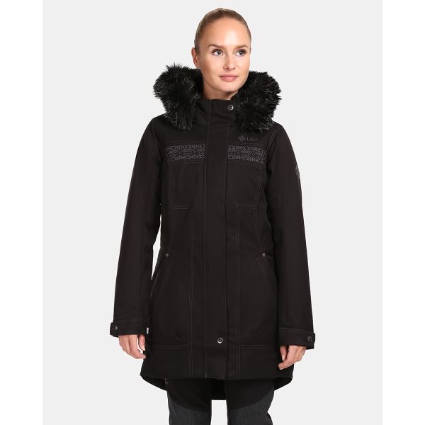 Dámsky zimný kabát Kilpi PERU-W čierna