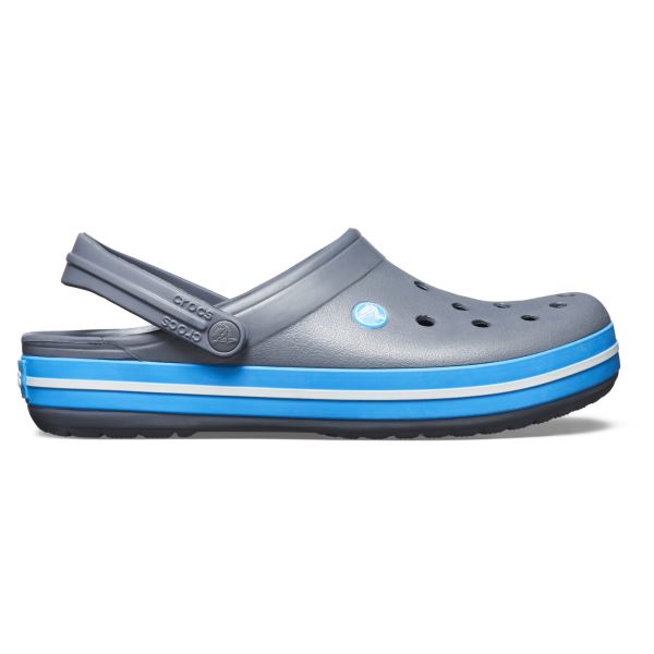 Pánske topánky Crocs Crocband sivá / modrá