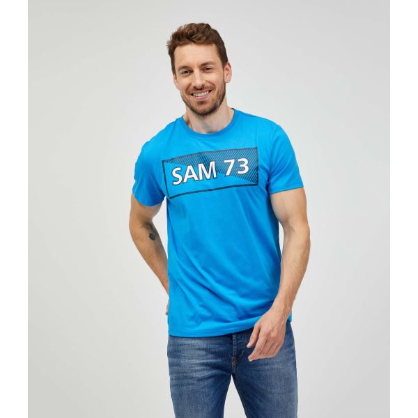Pánske tričko FENRI SAM 73 modrá