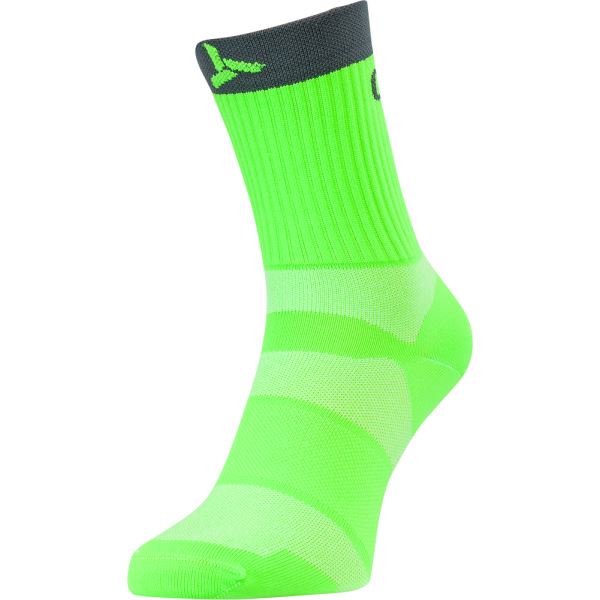 Unisex ponožky Silvini Orato zelená/tmavo šedá