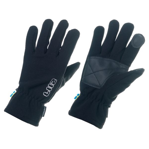 Unisex microfleecová rukavice 2117 BORGA čierna