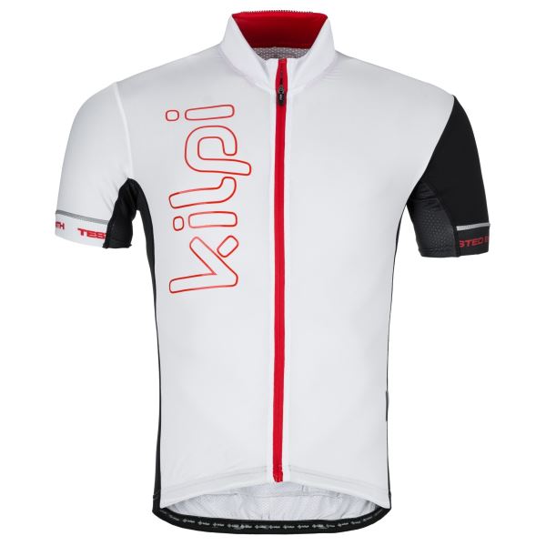 Pánsky cyklistický dres Kilpi ELYON-M biela