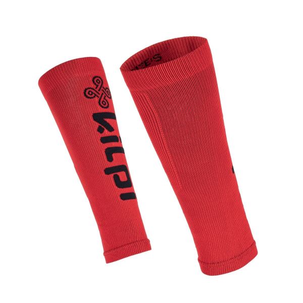 Unisex bežecké návleky na nohy Kilpi PRESS-U červená