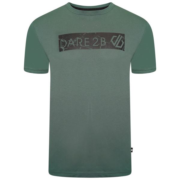 Pánske bavlnené tričko Dare2b DISPERSED zelená