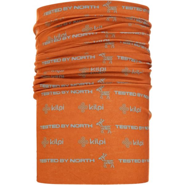 Unisex multifunkčná šátka/ nákrčník Kilpi DARLIN-U oranžová