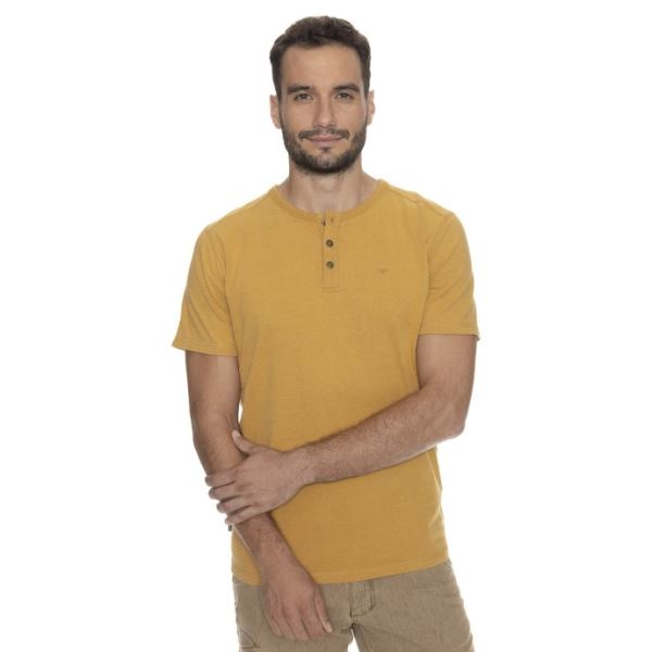 Pánske tričko BUSHMAN BALDO žltá