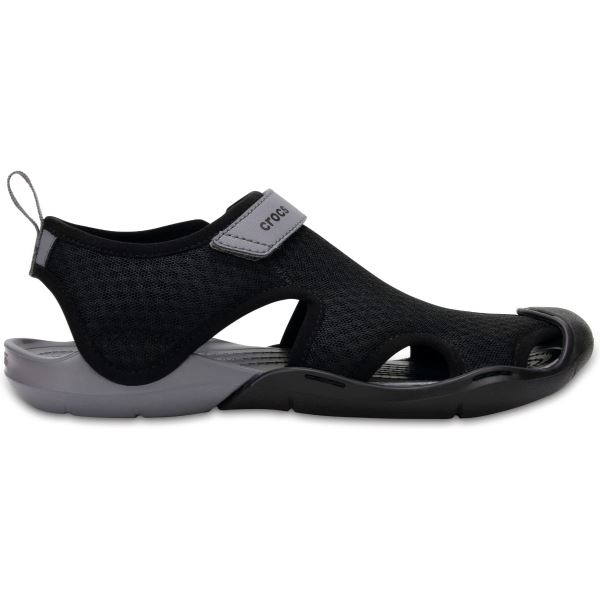 Dámske topánky Crocs Swiftwater Mesh Sandal čierna