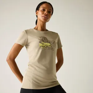 Dámske funkčné tričko Regatta FINGAL béžová Dámske funkčné tričko Regatta FINGAL béžová