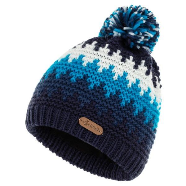 Pánska zimná pletená čiapka Kilpi SKAL-M modrá