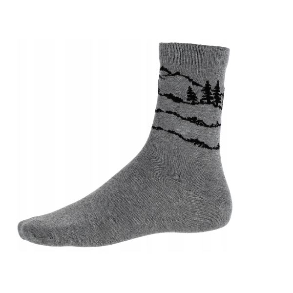 Pánske ponožky Viking Boosocks Mid Man šedá