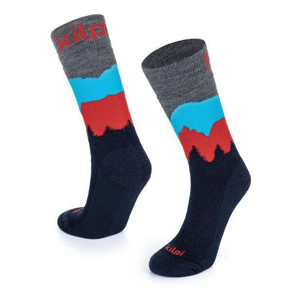 Unisex ponožky z merino vlny Kilpi NORS-U tmavo modrá