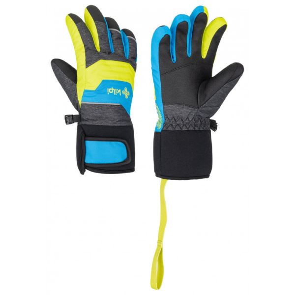 Detské lyžiarske rukavice Kilpi SKIMI-J modrá