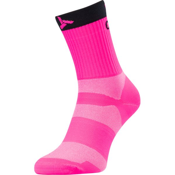 Unisex ponožky Silvini Orato ružová/tmavo šedá