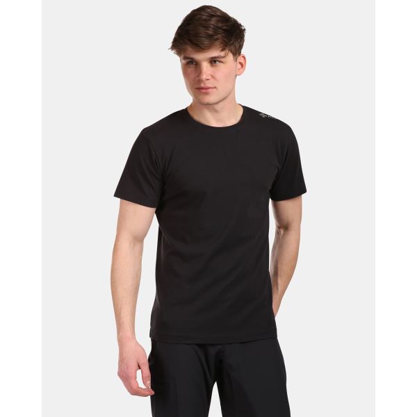 Pánske bavlnené tričko Kilpi PROMO-M čierna