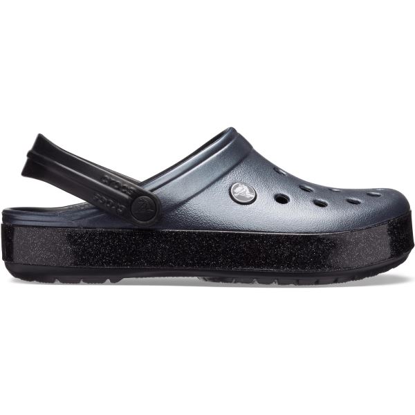 Unisex topánky Crocs Crocband Printed Clog čierna