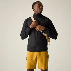 Pánska fleecová mikina Regatta BASLINN čierna Pánska fleecová mikina Regatta BASLINN čierna