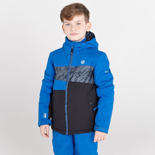 Detská zimná bunda Dare2b HUMOUR modrá/čierna