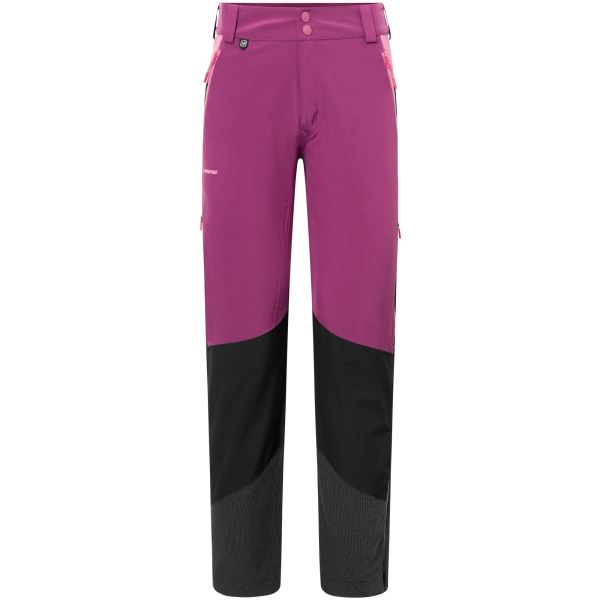 Dámske outdoorové nohavice Viking Trek Pro 2.0 Pants čierna/fialová