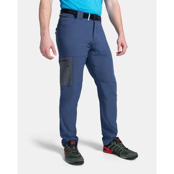 Pánske outdoorové nohavice Kilpi LIGNE-M tmavo modrá